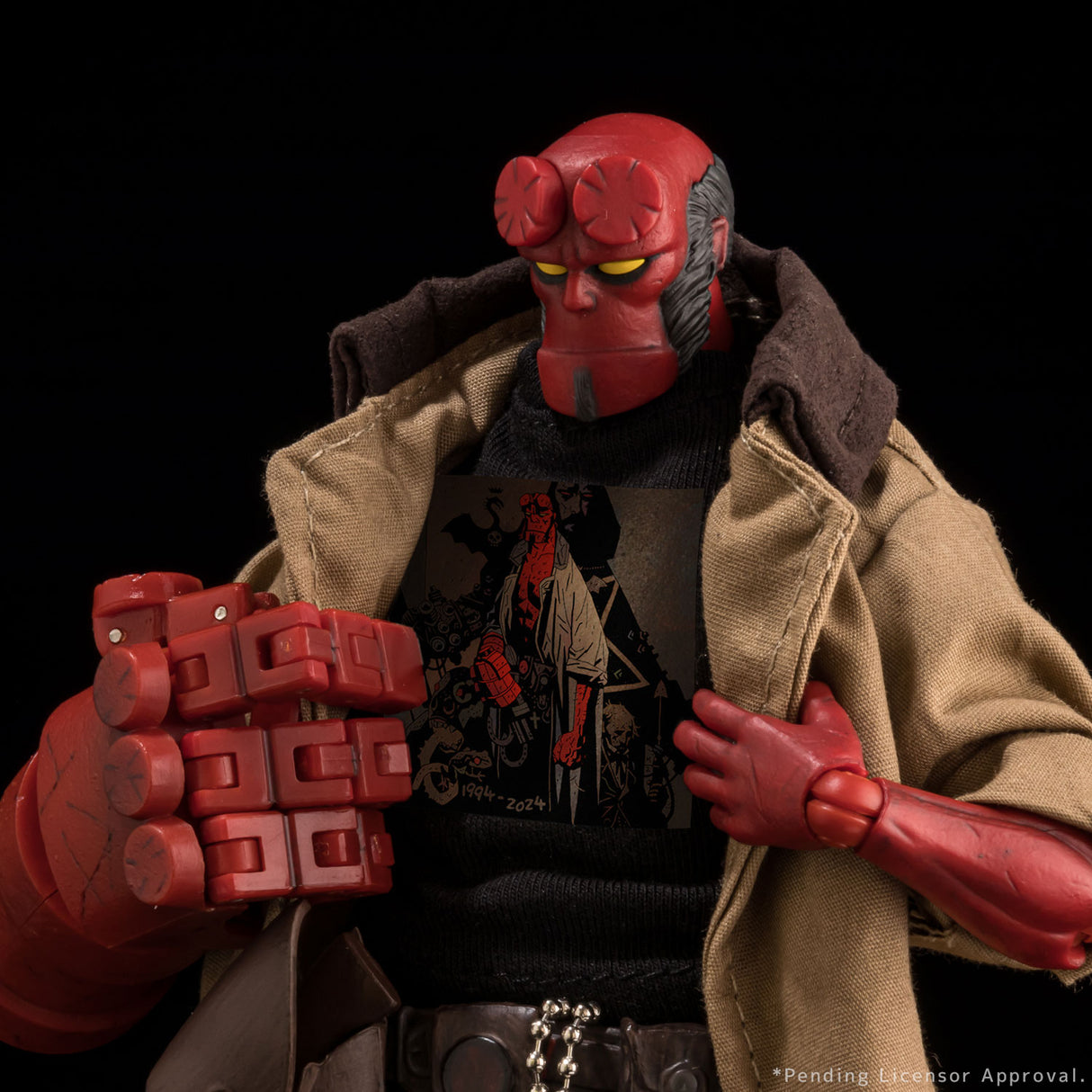 HELLBOY 1/12 SCALE ACTION FIGURE 30TH ANNIVERSARY EDITION