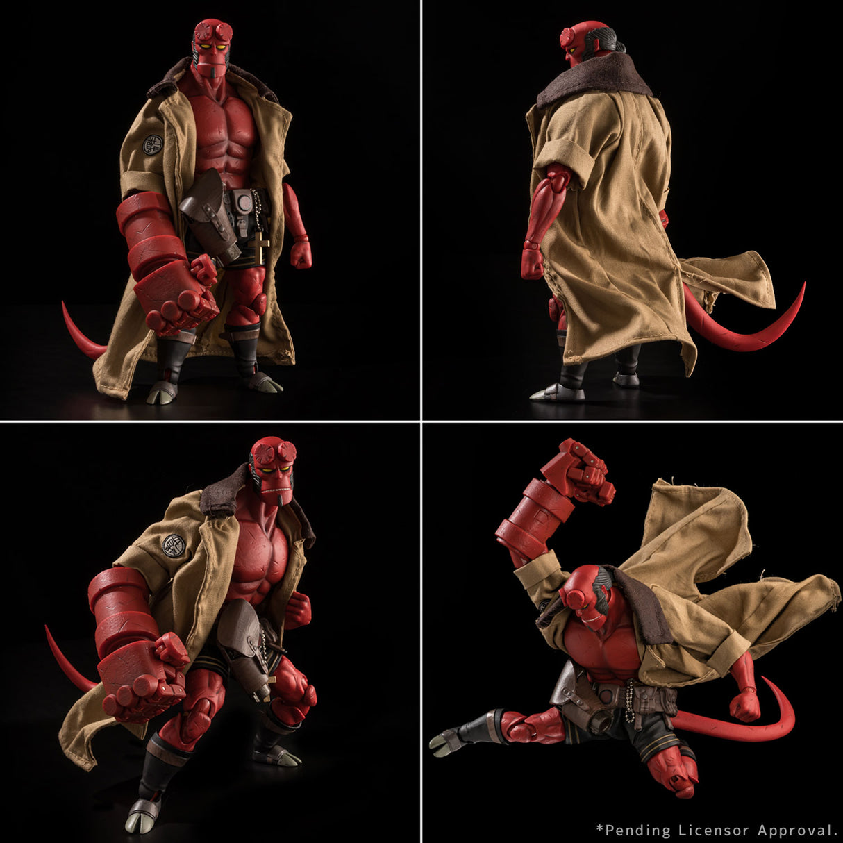 HELLBOY 1/12 SCALE ACTION FIGURE 30TH ANNIVERSARY EDITION
