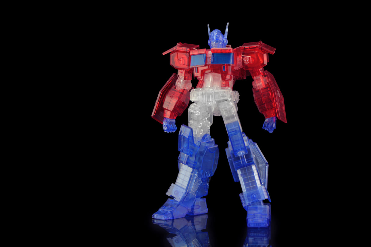 Transformers Flame Toys Furai Model Optimus Prime (IDW Ver.) Clear Color