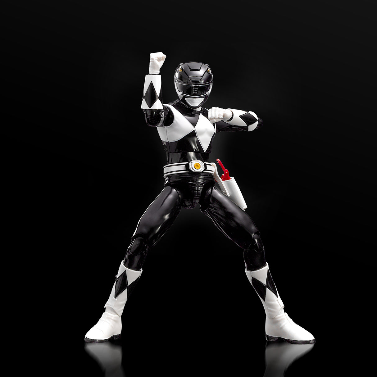 Power Rangers Flame Toys Furai Model: Black Ranger