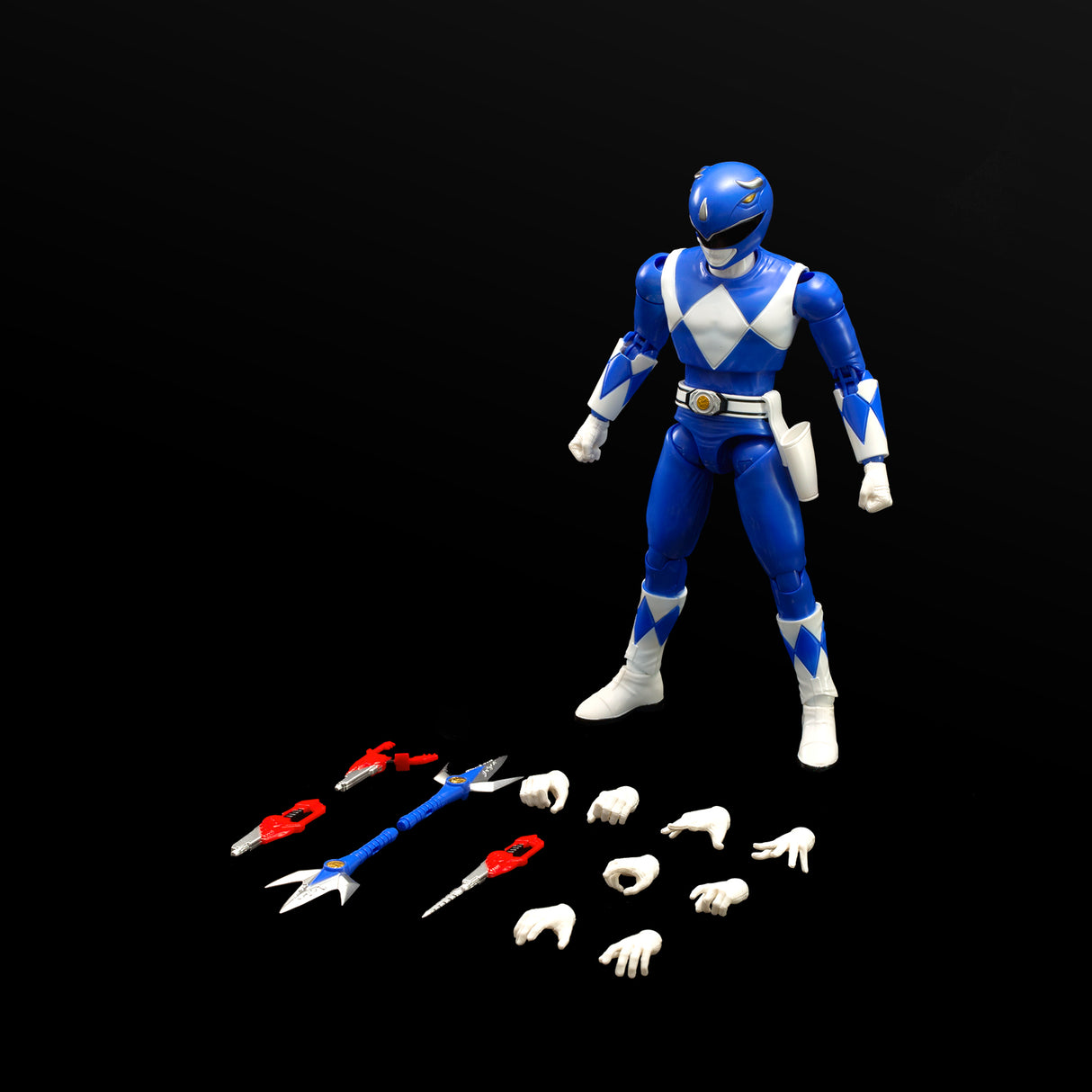 Power Rangers Flame Toys Furai Model: Blue Ranger
