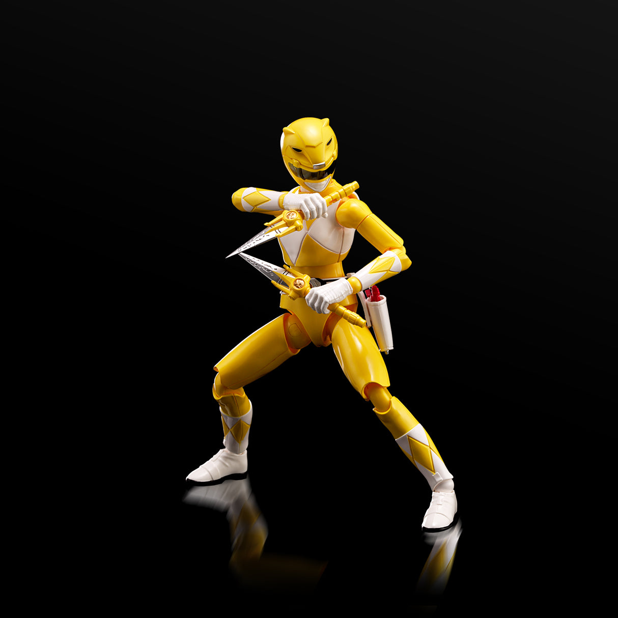 Power Rangers Flame Toys Furai Model: Yellow Ranger