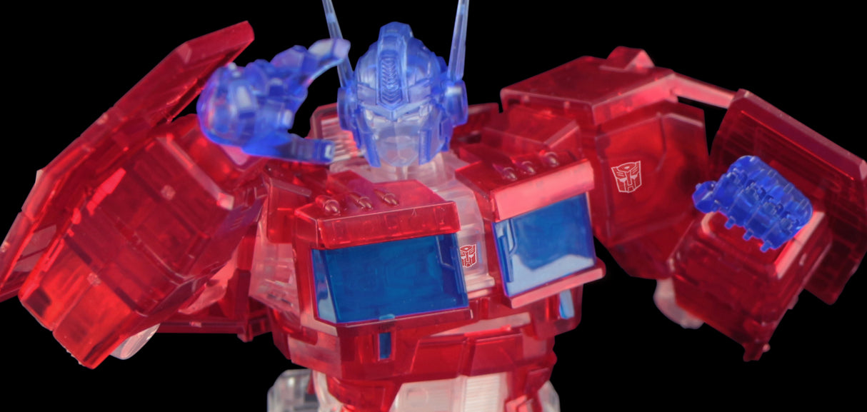 Transformers Flame Toys Furai Model Optimus Prime (IDW Ver.) Clear Color