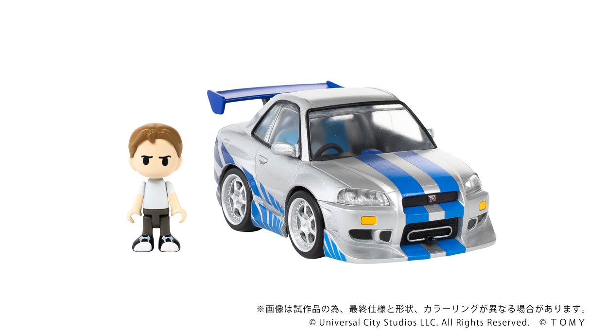 Q VILLAGE QV-02 The Fast and the Furious NISSAN SKYLINE GT-R (R34)