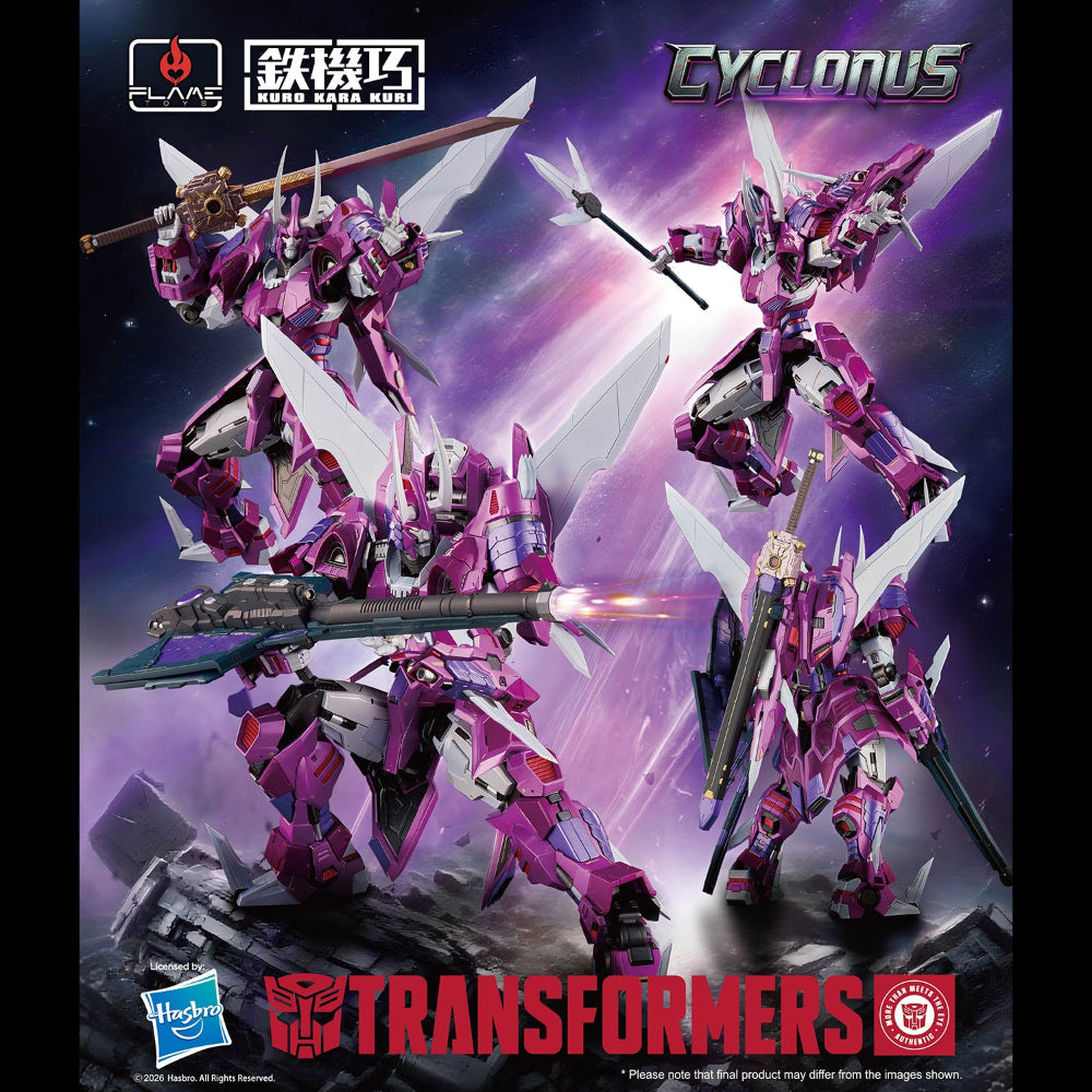 Transformers Flame Toys [KURO KARA KURI] Cyclonus D4 Toys Exclusive Bonus