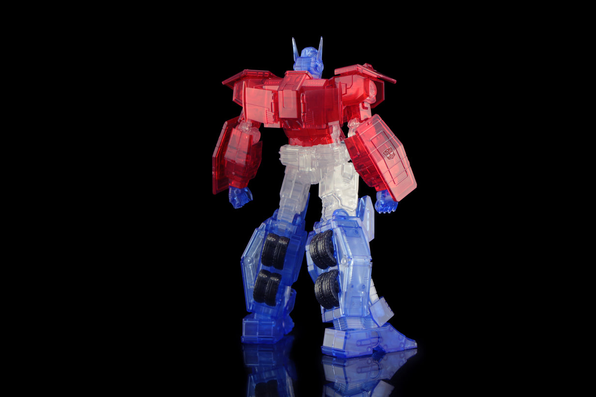 Transformers Flame Toys Furai Model Optimus Prime (IDW Ver.) Clear Color