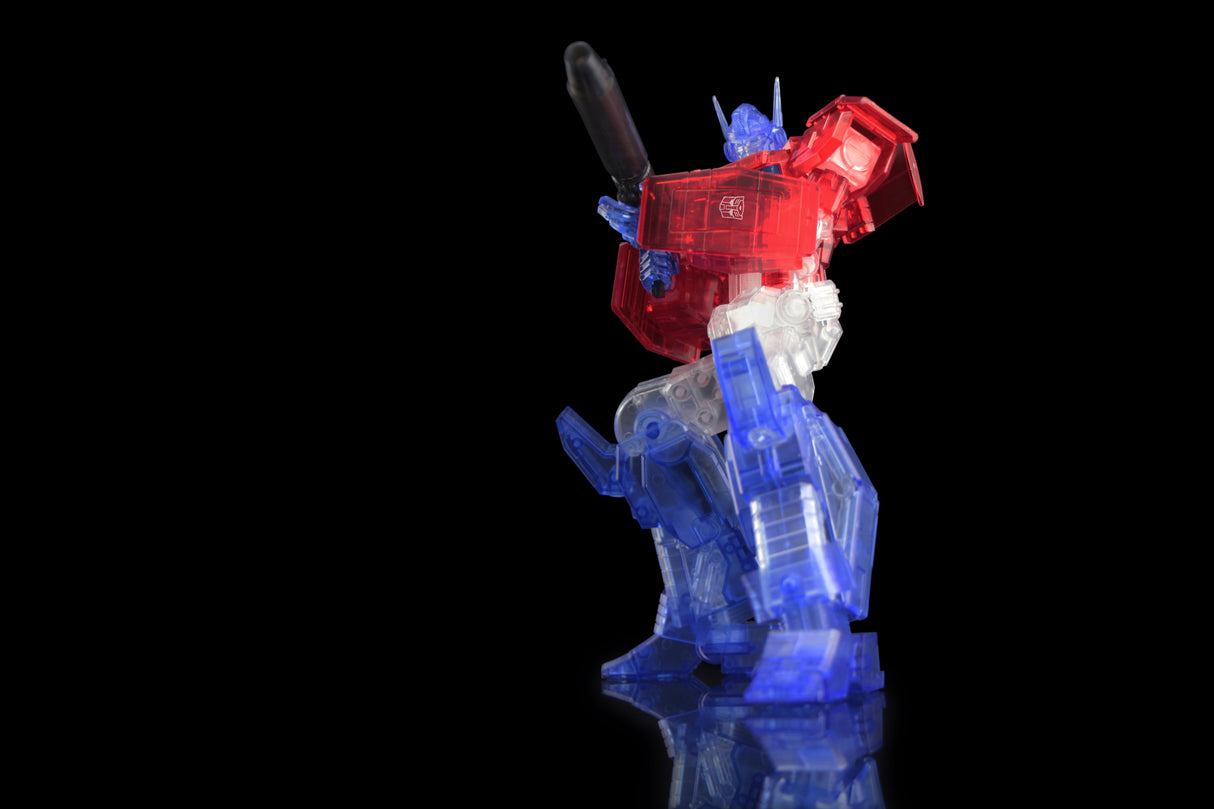 Transformers Flame Toys Furai Model Optimus Prime (IDW Ver.) Clear Color