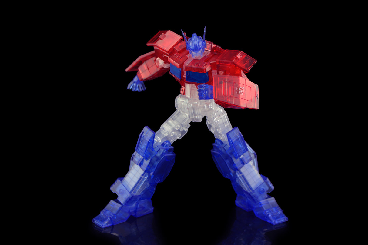 Transformers Flame Toys Furai Model Optimus Prime (IDW Ver.) Clear Color