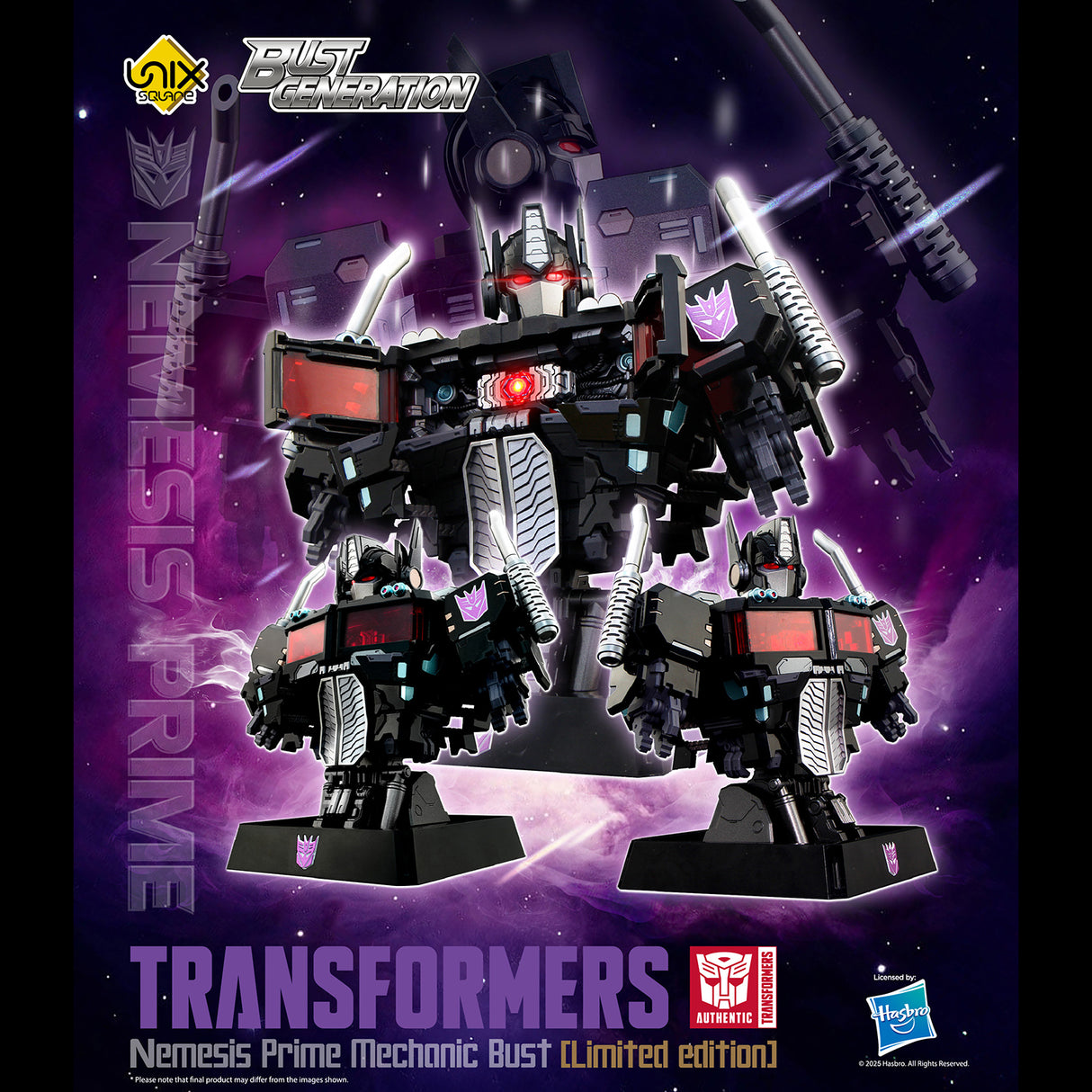 Transformers Bust Generation Nemesis Prime