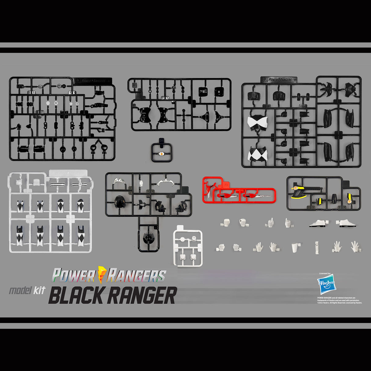 Power Rangers Flame Toys Furai Model: Black Ranger