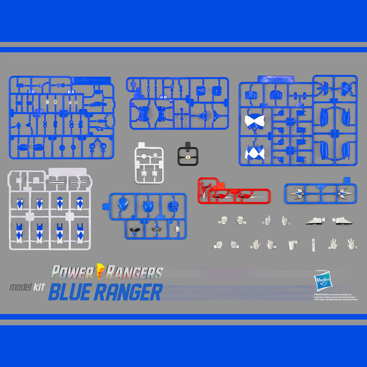 Power Rangers Flame Toys Furai "Model" Blue Ranger