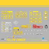 Power Rangers Flame Toys Furai "Model" Yellow Ranger