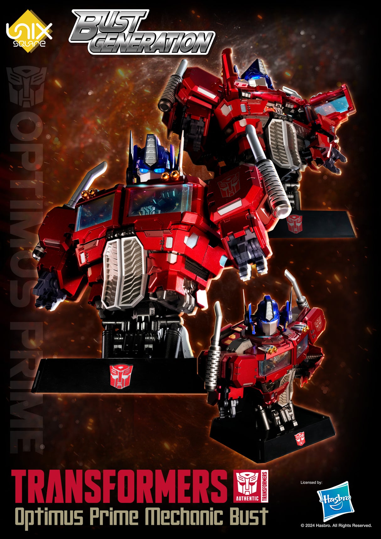 Transformers Bust Generation Optimus Prime