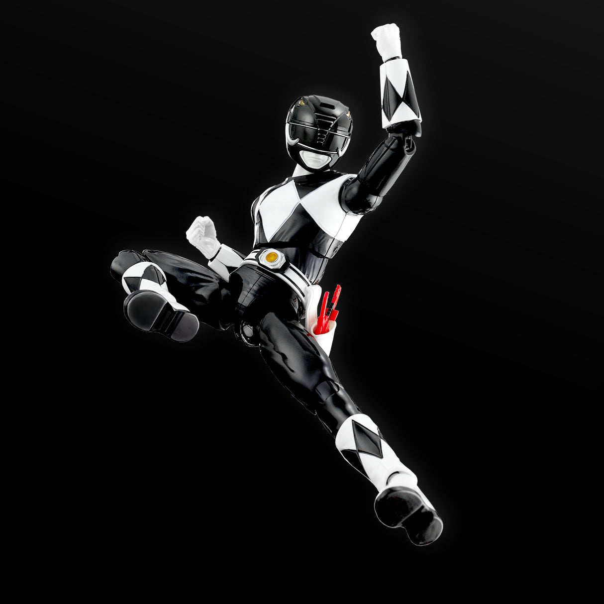 Power Rangers Flame Toys Furai Model: Black Ranger