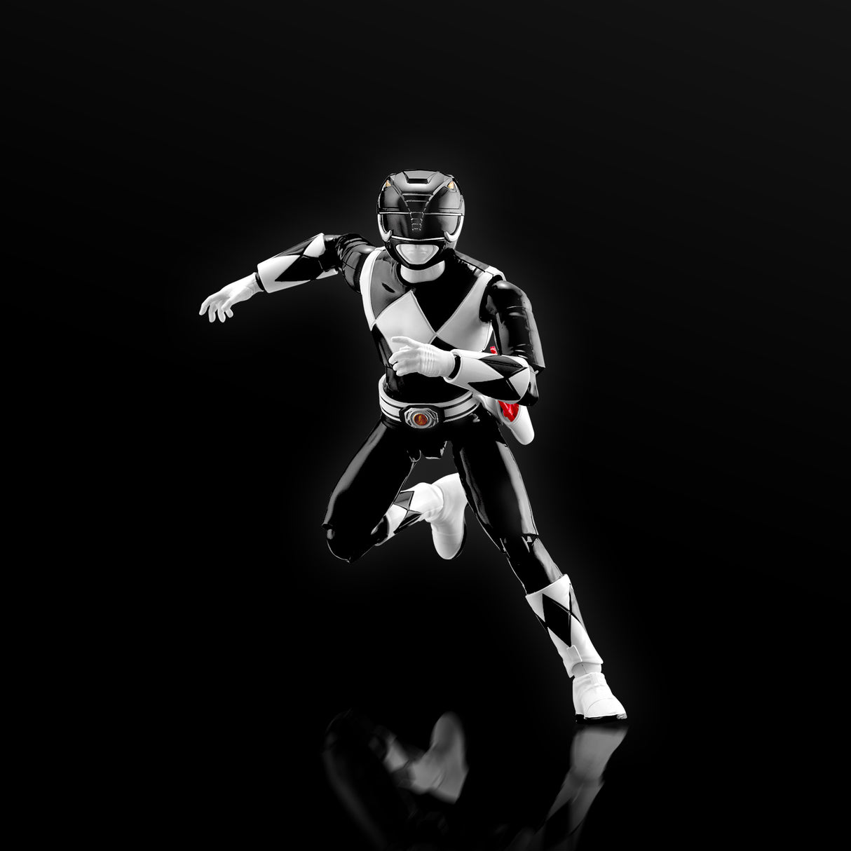 Power Rangers Flame Toys Furai Model: Black Ranger