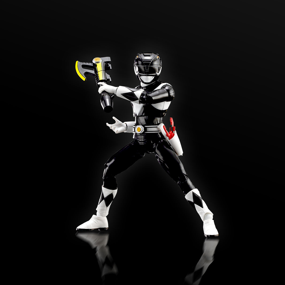 Power Rangers Flame Toys Furai Model: Black Ranger