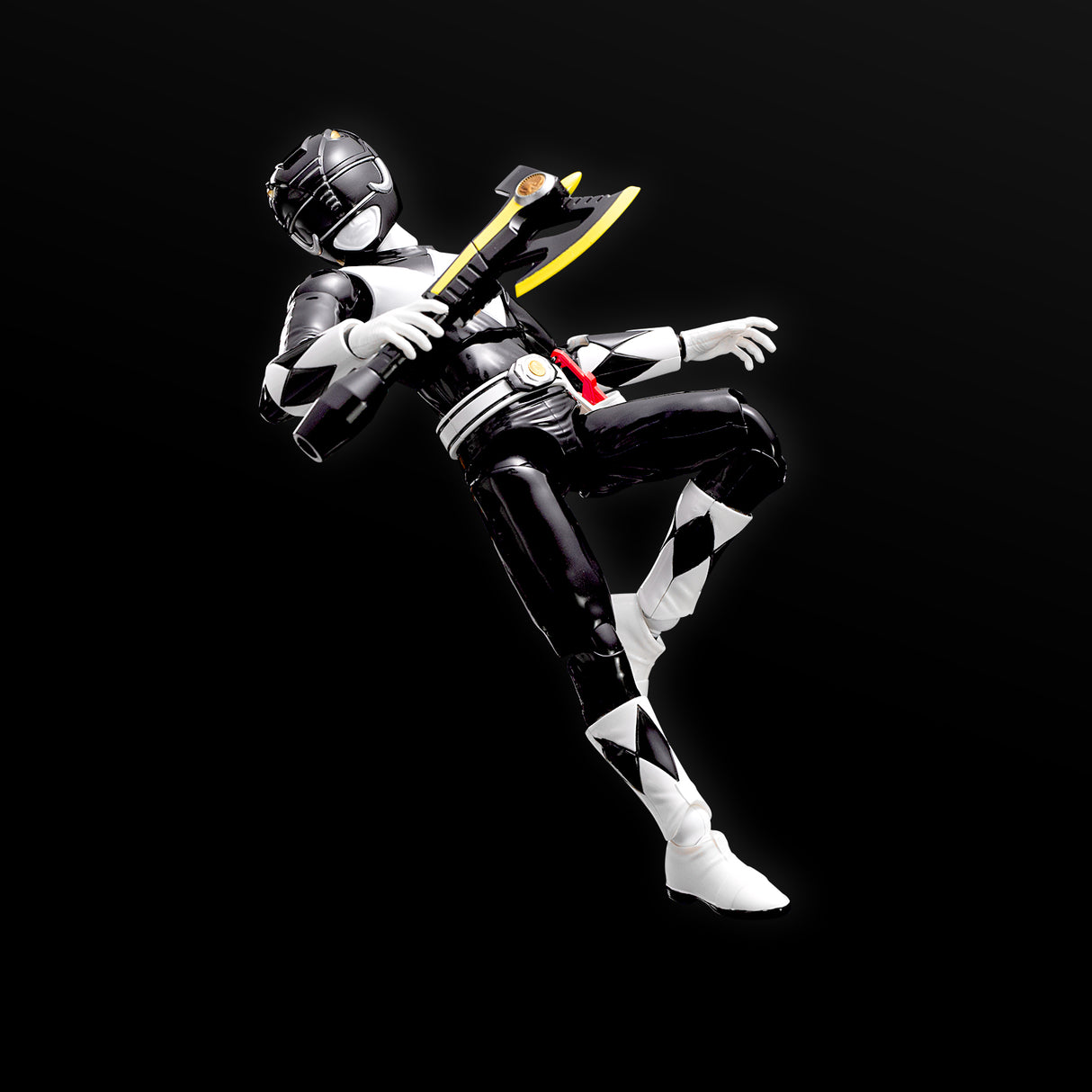 Power Rangers Flame Toys Furai Model: Black Ranger