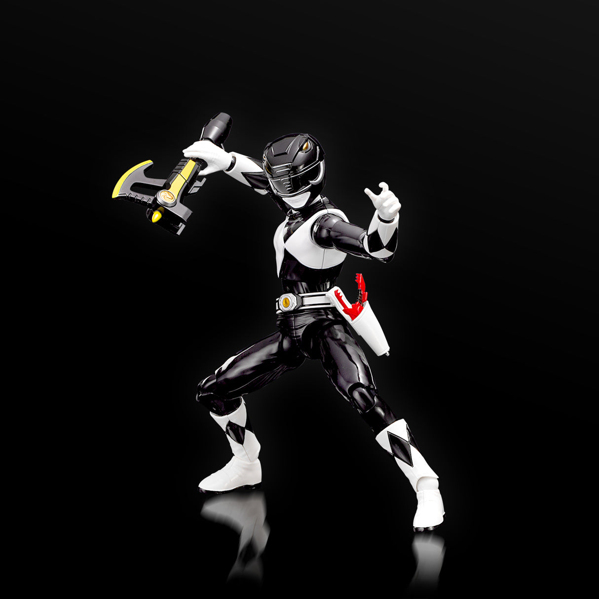 Power Rangers Flame Toys Furai Model: Black Ranger
