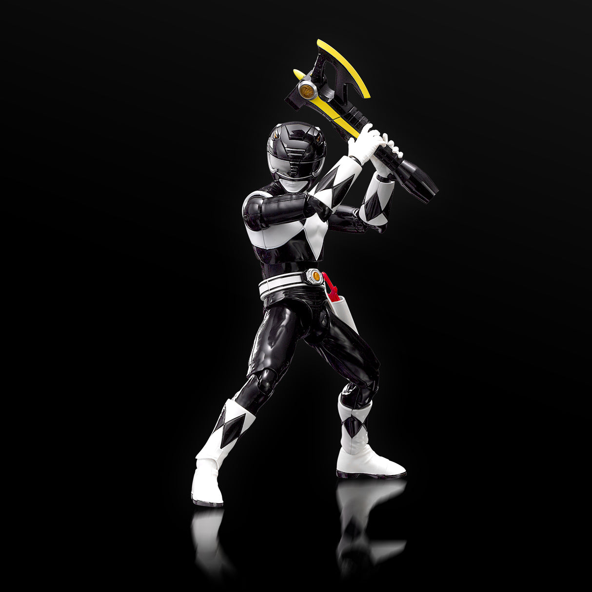 Power Rangers Flame Toys Furai Model: Black Ranger