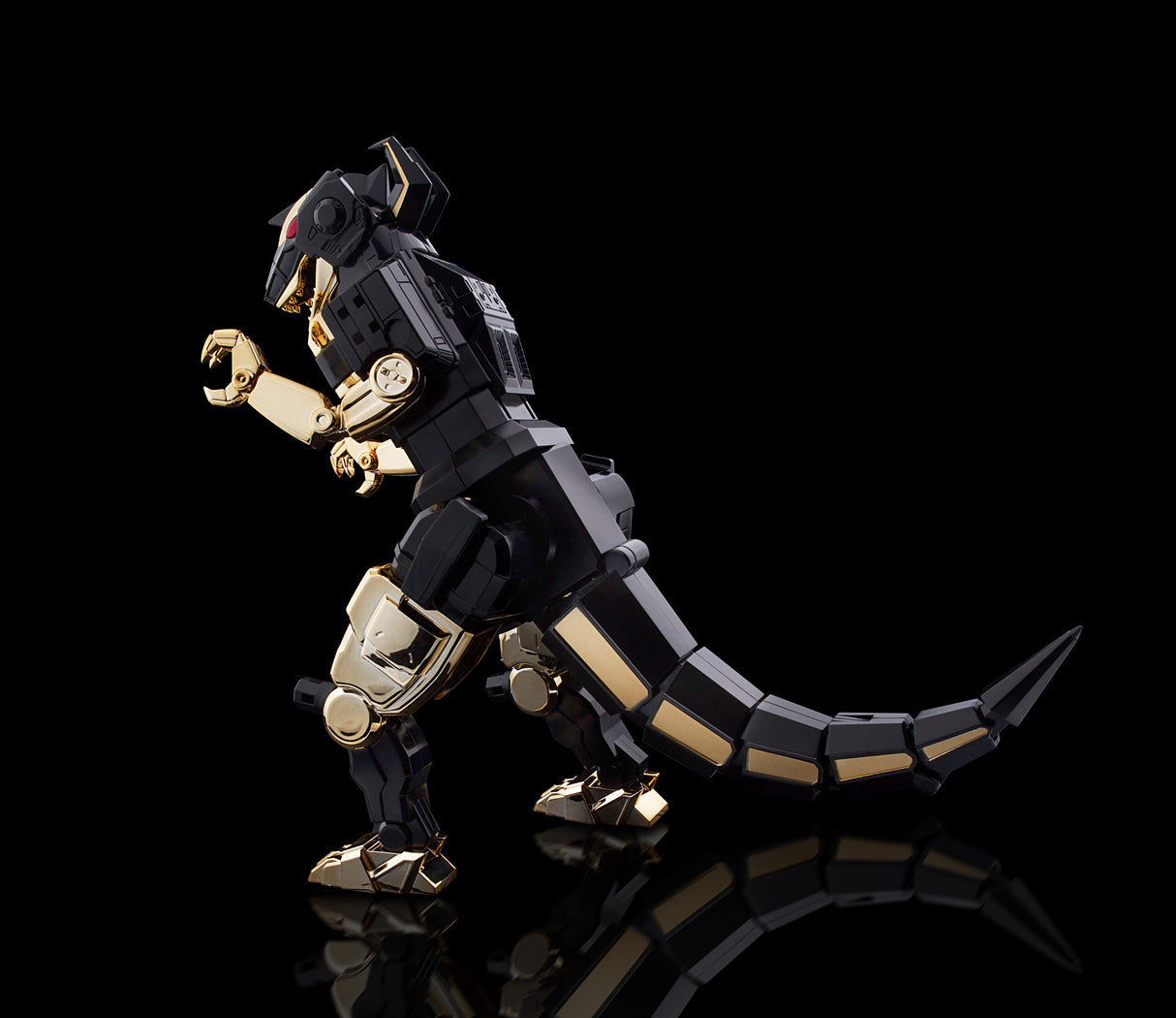 Power Rangers Flame Toys Furai "Model" Dino Megazord (Black Limited Ver)