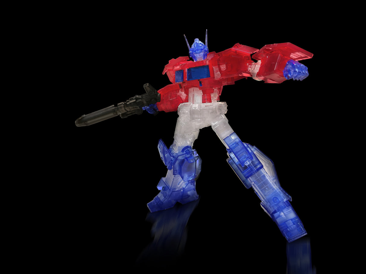 Transformers Flame Toys Furai Model Optimus Prime (IDW Ver.) Clear Color