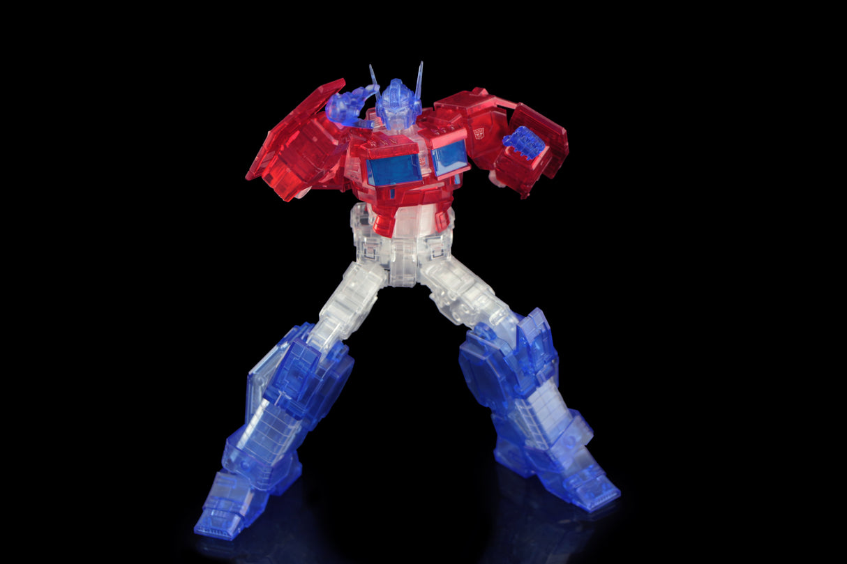 Transformers Flame Toys Furai Model Optimus Prime (IDW Ver.) Clear Color