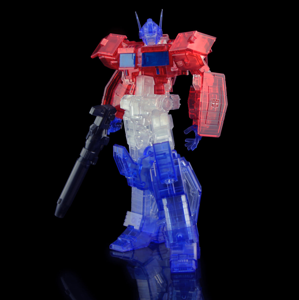 Transformers Flame Toys Furai Model Optimus Prime (IDW Ver.) Clear Color