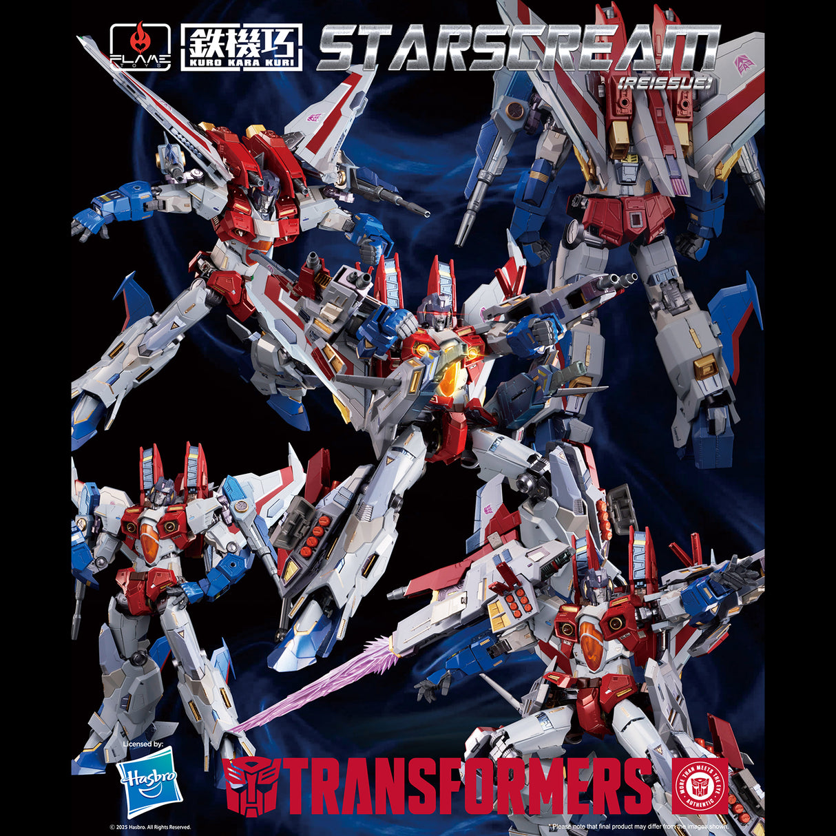 Transformers Flame Toys [KURO KARA KURI] Starscream (reissue)