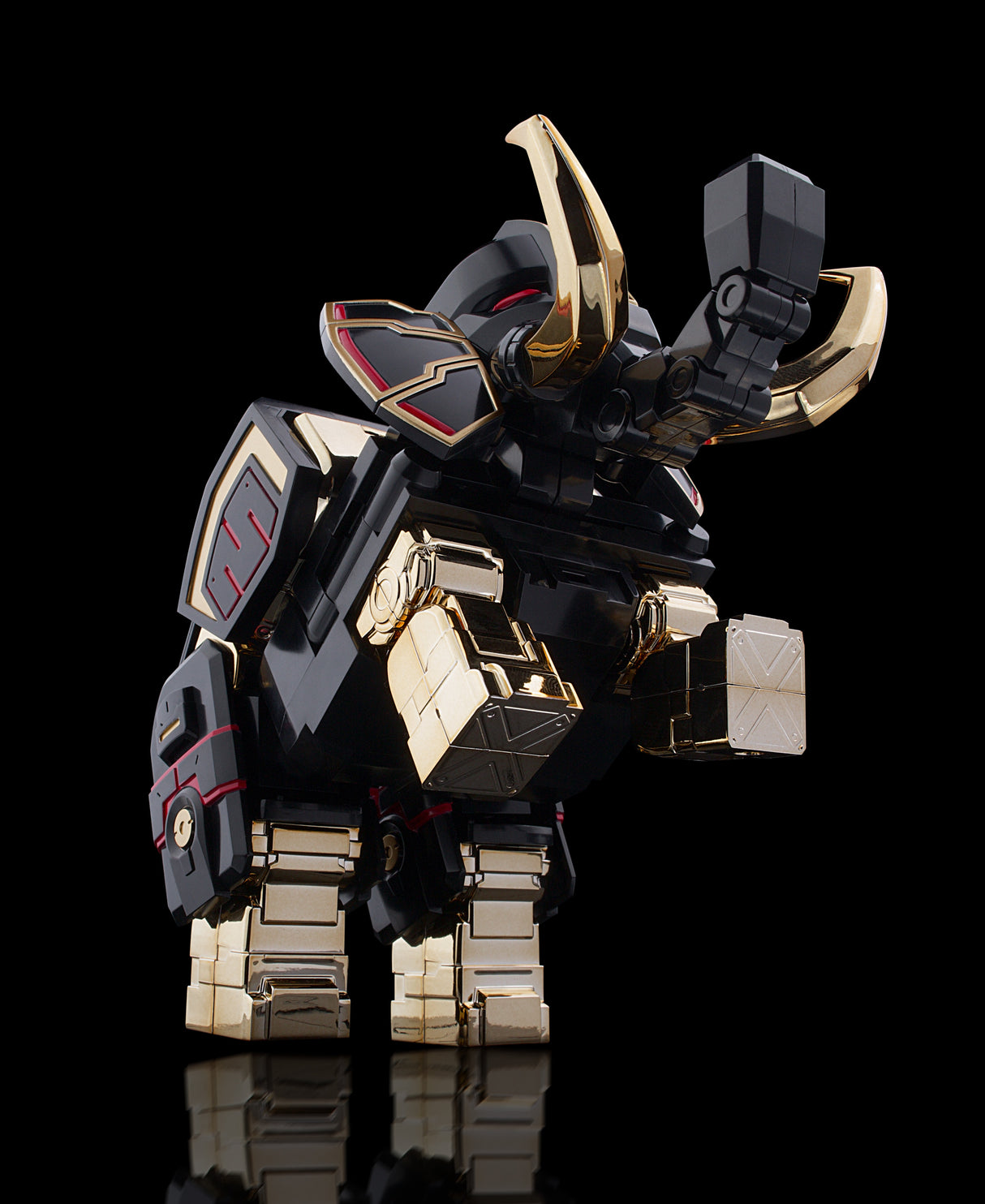 Power Rangers Flame Toys Furai "Model" Dino Megazord (Black Limited Ver)