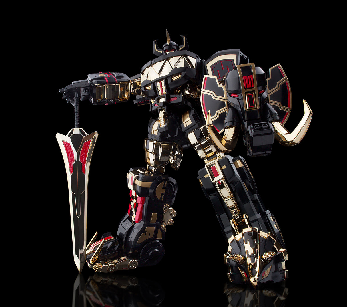 Power Rangers Flame Toys Furai "Model" Dino Megazord (Black Limited Ver)