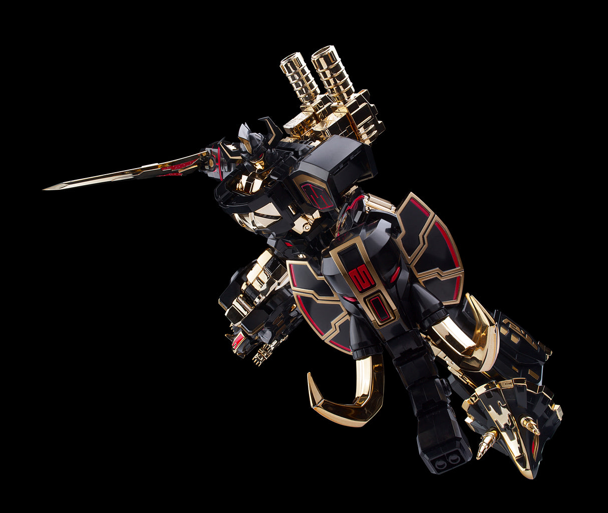 Power Rangers Flame Toys Furai "Model" Dino Megazord (Black Limited Ver)