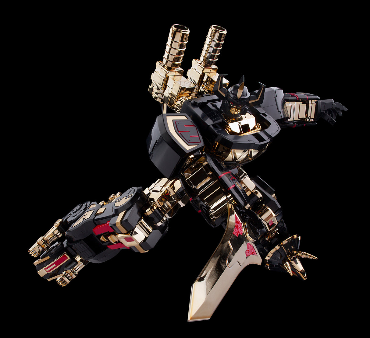 Power Rangers Flame Toys Furai "Model" Dino Megazord (Black Limited Ver)