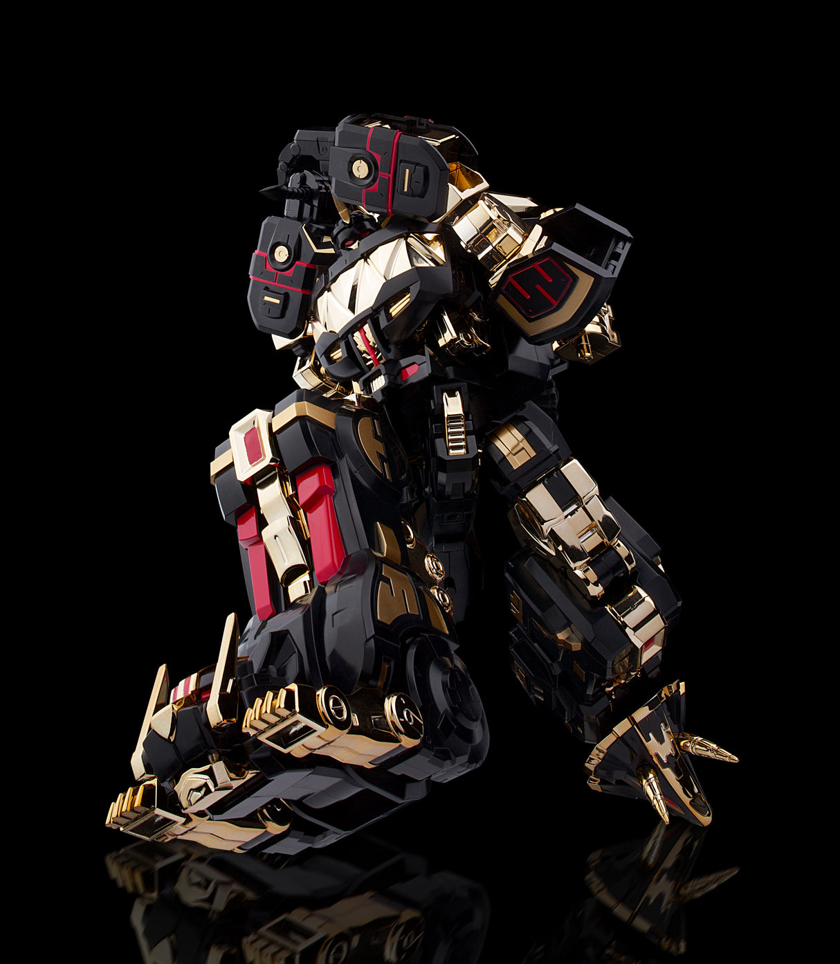 Power Rangers Flame Toys Furai "Model" Dino Megazord (Black Limited Ver)